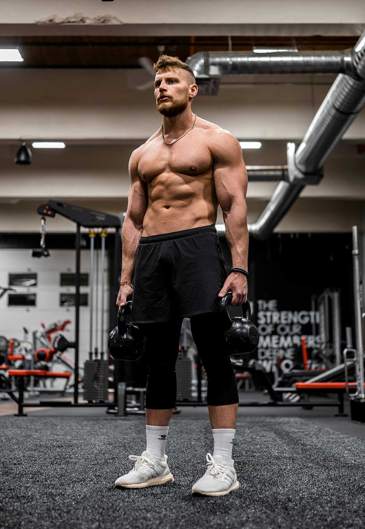 Athlete training with ALKO Performance